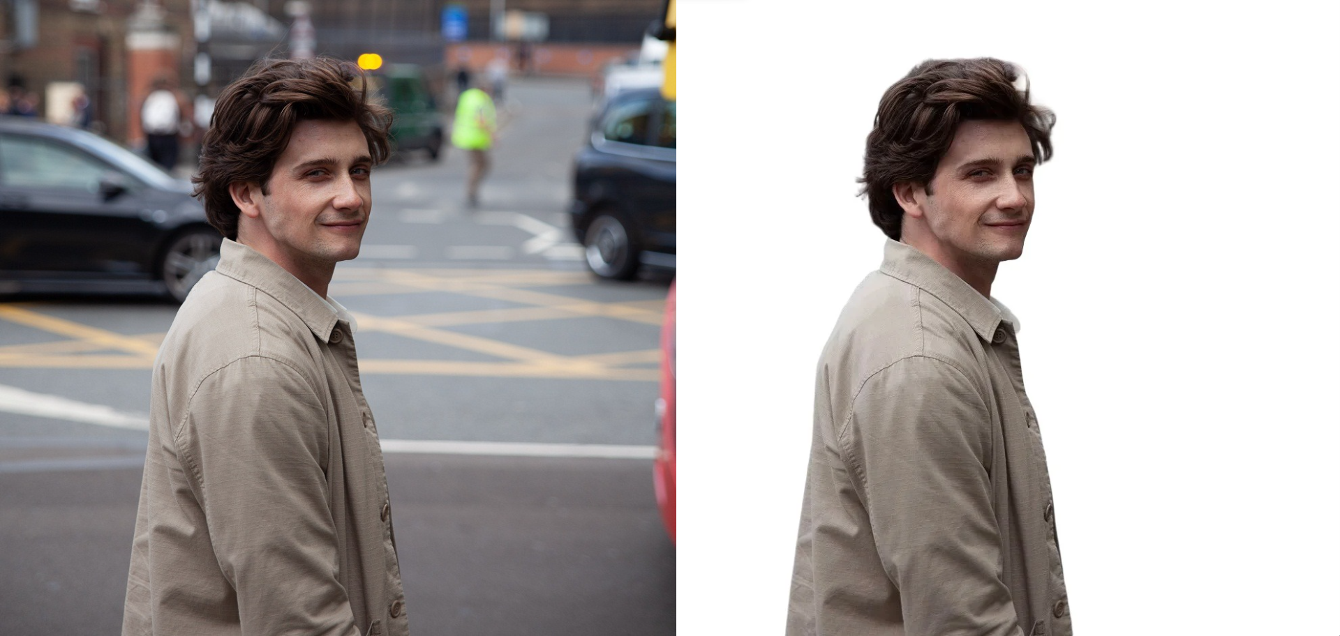 Remove Background Page and Result