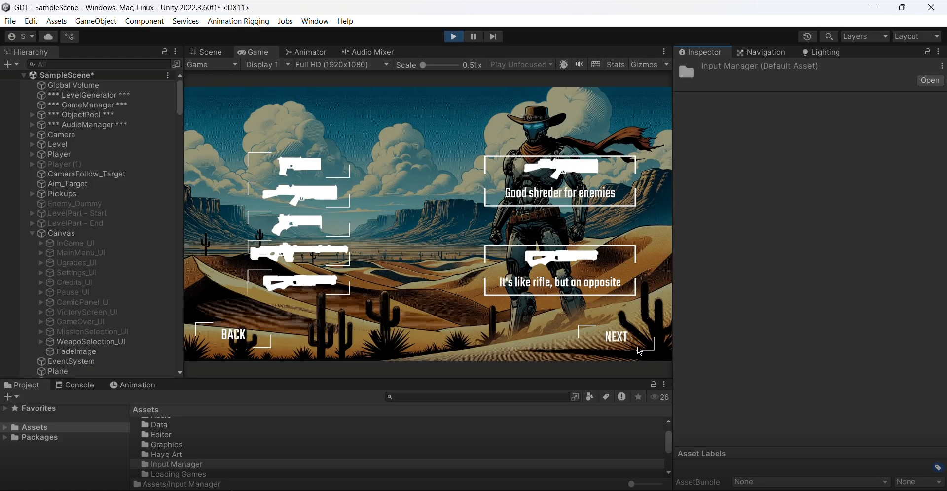 Game Interface