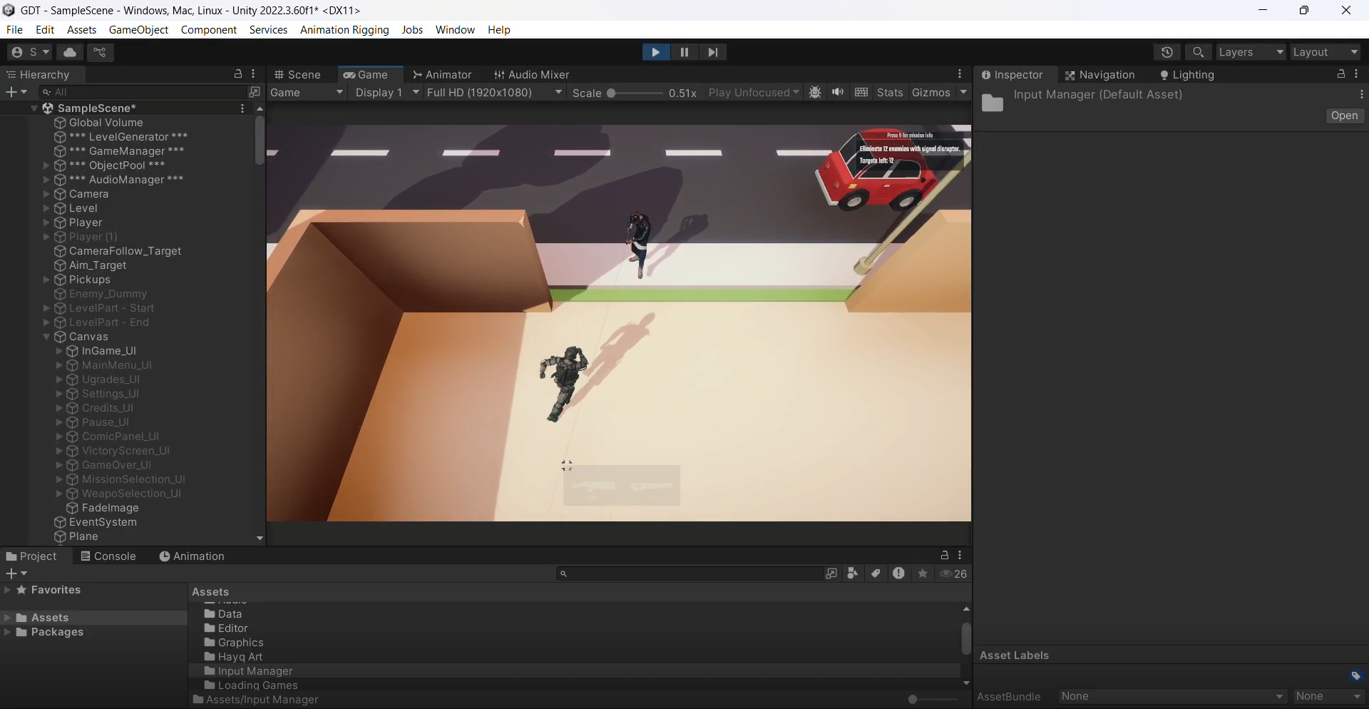 Game Plays and Combat Scenes