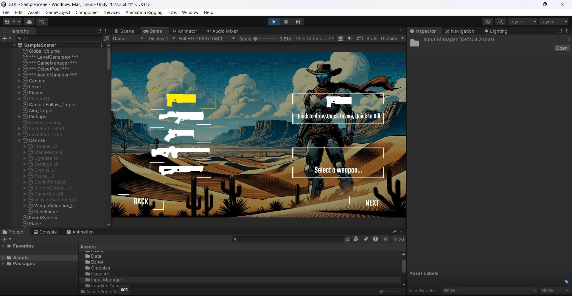 Game Interface