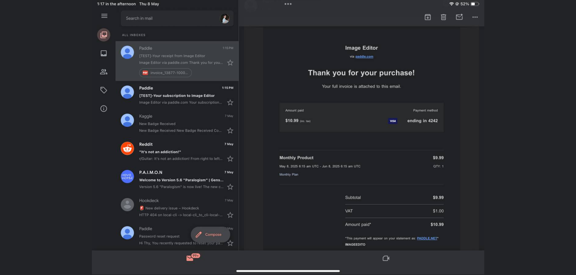 Subscription and Result